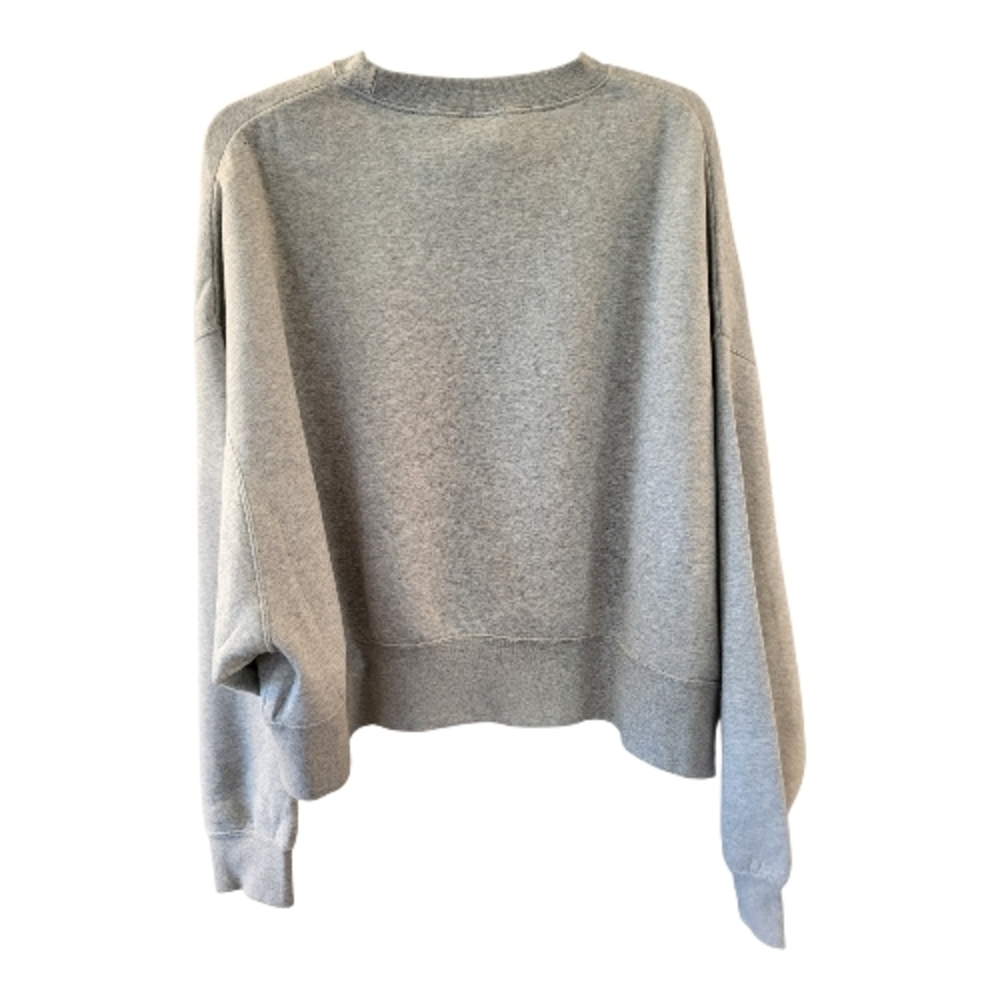 Nike Women's Sportswear Essential Gray Fleece Oversized Crewneck Sweatshirt -M - Picture 3 of 6